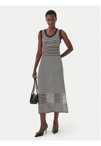 Liu Jo Beachwear Sukienka letnia VA6198 J3908 Czarny Slim Fit. Kolor: czarny. Materiał: wiskoza. Sezon: lato #2