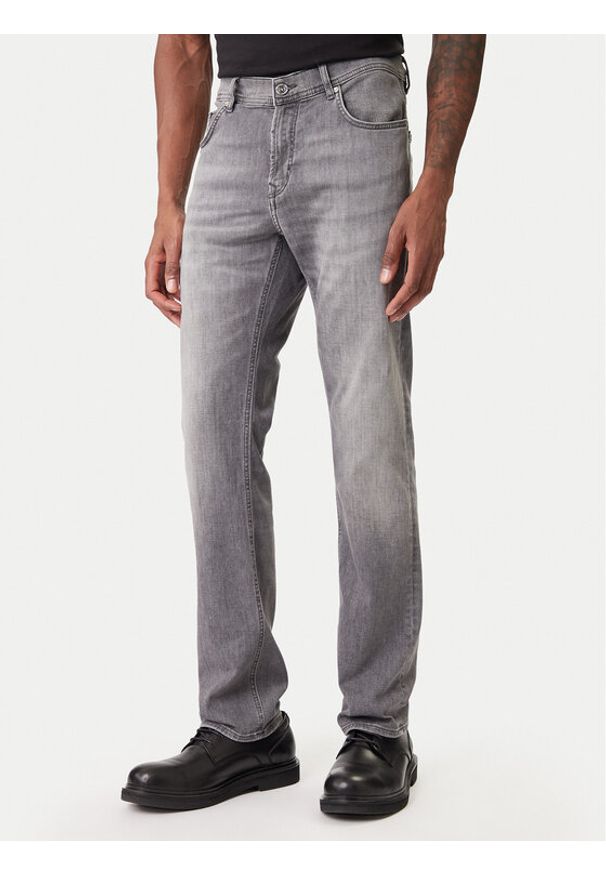 Karl Lagerfeld - KARL LAGERFELD Jeansy 265501 500843 Szary Slim Fit. Kolor: szary