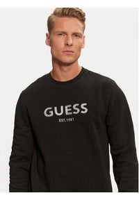 Guess Bluza M4BQ23 K9Z21 Czarny Regular Fit. Kolor: czarny. Materiał: bawełna #4