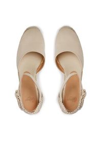 Castañer Espadryle Carol/8ED/001 20975-203 Beżowy. Kolor: beżowy. Materiał: materiał