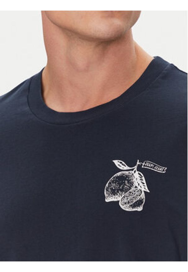 JOOP! Jeans T-Shirt 15 JJJ-64Aariz 30045904 Granatowy Modern Fit. Kolor: niebieski. Materiał: bawełna