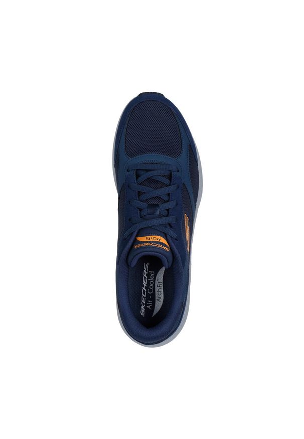 skechers - Tenisówki Skechers Model Arch Fit 2.0 - The K Kolor Niebieski. Kolor: niebieski. Materiał: syntetyk, tkanina
