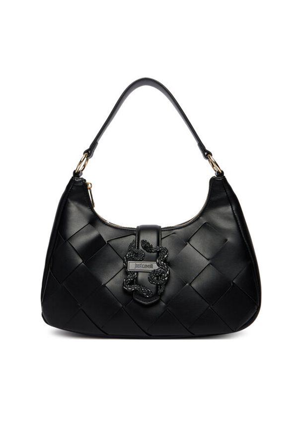 Just Cavalli Torebka 80RA4BM5 ZSD88 Czarny. Kolor: czarny. Materiał: skórzane