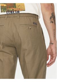 Marc O'Polo Chinosy 523 1340 10134 Zielony Tapered Fit. Kolor: zielony. Materiał: bawełna #3