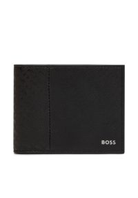 BOSS - Boss Duży Portfel Męski Zair M Trifold Windo 50517059 Czarny. Kolor: czarny