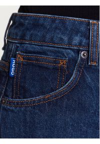 Hugo - HUGO Jeansy Leni_B 50534157 Granatowy Loose Fit. Kolor: niebieski #4
