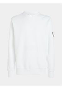 Calvin Klein Jeans Bluza J30J323426 Biały Regular Fit. Kolor: biały. Materiał: bawełna