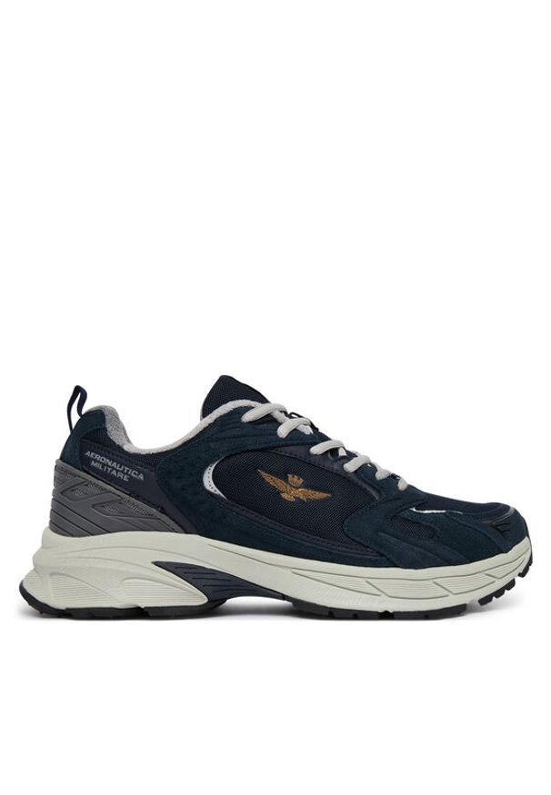 Aeronautica Militare Sneakersy 261SC0301UCT03500 Granatowy. Kolor: niebieski. Materiał: materiał