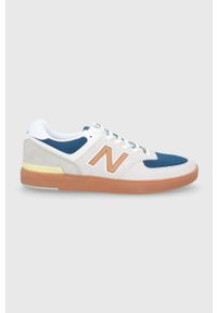 New Balance - Buty AM574WYG. Nosek buta: okrągły. Zapięcie: sznurówki. Kolor: beżowy. Model: New Balance 574 #1