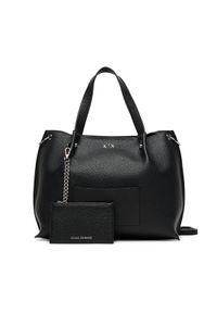Armani Exchange Torebka XW001211 AF15625 UC001 Czarny. Kolor: czarny. Materiał: skórzane #1