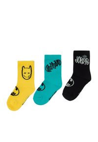 Skarpety długie Batman. Wzór: motyw z bajki #1