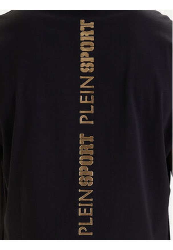 Plein Sport Tank top PAEC MTK8319 STE001N Czarny Regular Fit. Kolor: czarny. Materiał: bawełna. Styl: sportowy