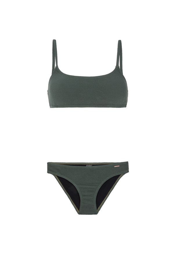 Damski 2-częściowy kostium kąpielowy typu bralette Protest Prthizz. Kolor: zielony