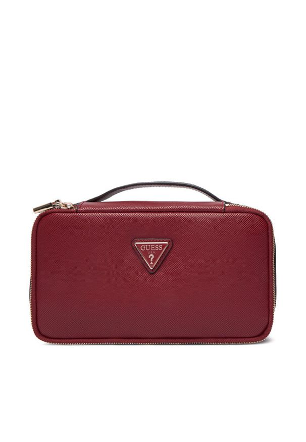 Guess Kosmetyczka TWSN90 91045 Czerwony. Kolor: czerwony. Materiał: skóra
