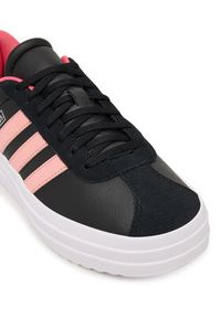 Adidas - adidas Sneakersy Vl Court Bold Shoes KJ9418 Czarny. Kolor: czarny. Materiał: skóra #4
