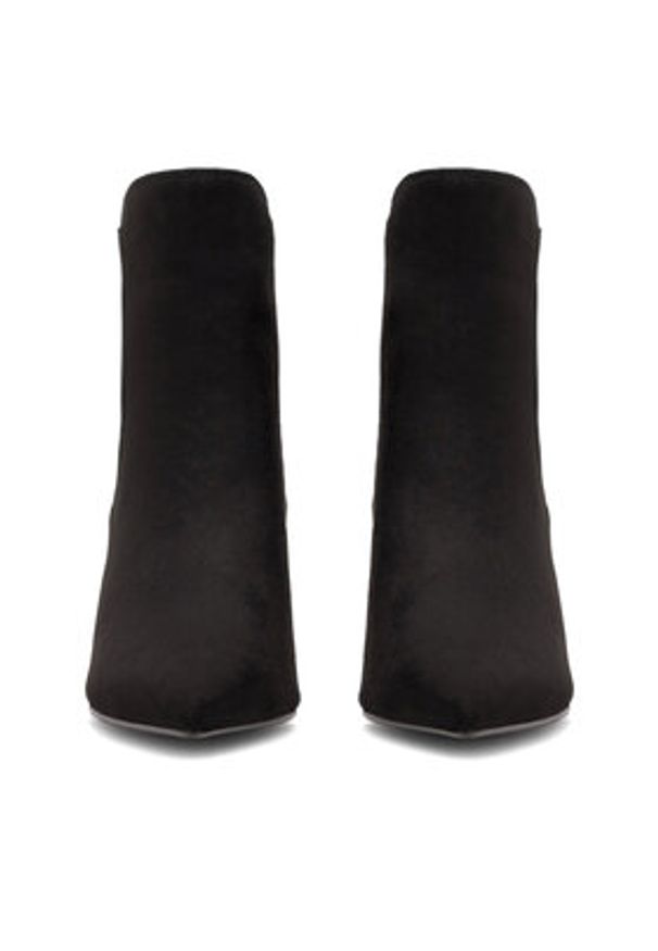 Nine West Botki LATEEF JF2147-1 Czarny. Kolor: czarny. Materiał: materiał