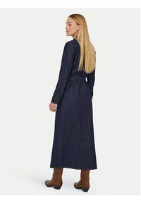 only - ONLY Sukienka jeansowa Camomile 15357757 Granatowy Regular Fit. Kolor: niebieski. Materiał: bawełna #6