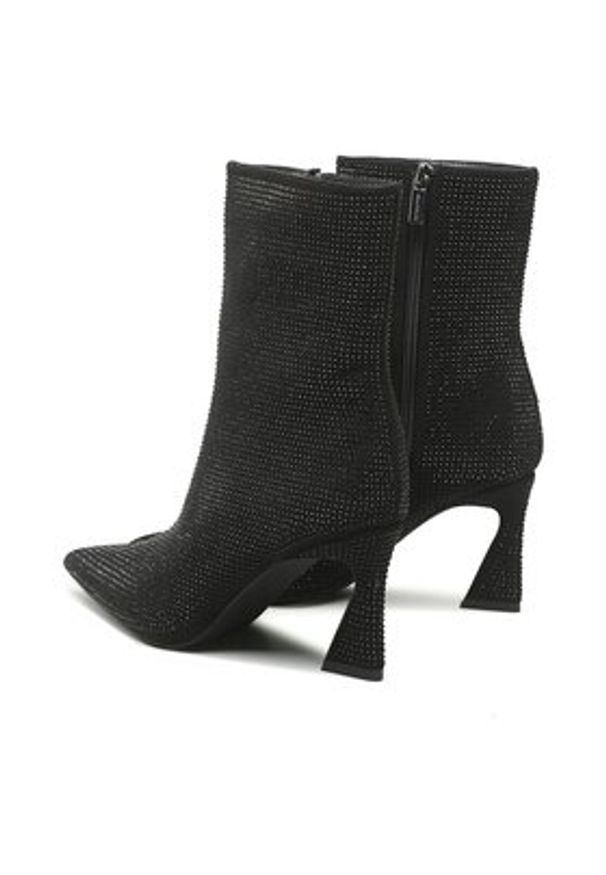 Jenny Fairy Botki LS5803-05 Czarny. Kolor: czarny. Materiał: materiał