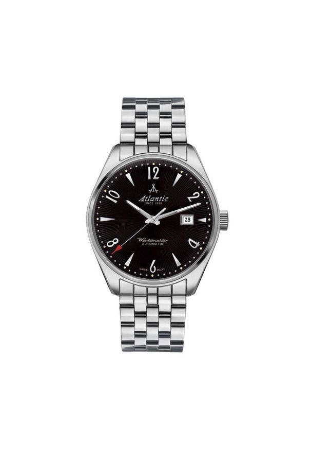 Atlantic - ATLANTIC PROMOCJA ZEGAREK Worldmaster 51752.41.65SM. Materiał: materiał. Styl: klasyczny, elegancki