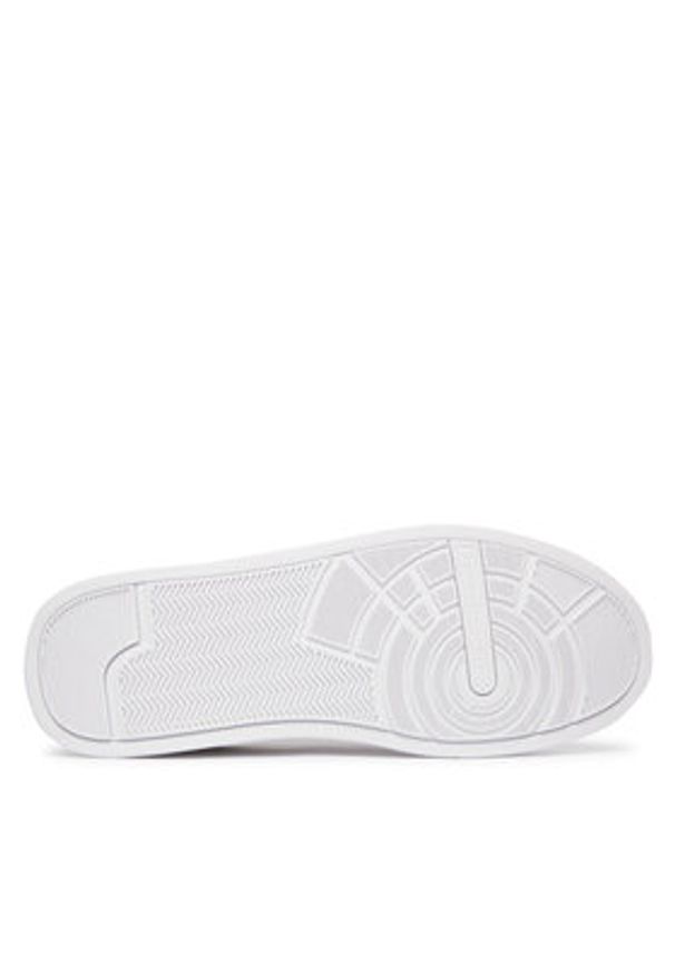 TOMMY HILFIGER - Tommy Hilfiger Sneakersy Th Court Knit FM0FM05823 Biały. Kolor: biały. Materiał: materiał