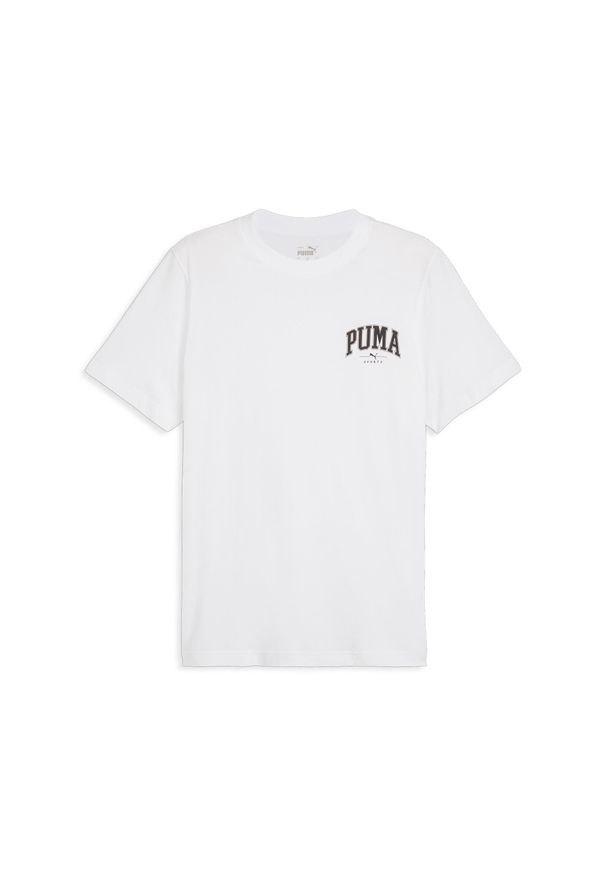 Puma - Męska koszulka PUMA SQUAD PUMA White. Kolor: biały. Materiał: bawełna
