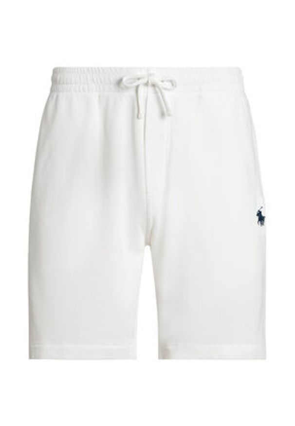 Polo Ralph Lauren Szorty sportowe 710704271004 Biały Regular Fit. Kolor: biały. Materiał: bawełna. Styl: sportowy