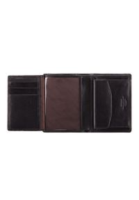 Wittchen - Męski portfel skórzany mały czarny. Kolor: czarny. Materiał: skóra #3