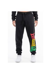 Spodnie do biegania Lonsdale Sounds Two. Kolor: czarny, wielokolorowy. Materiał: dresówka #1