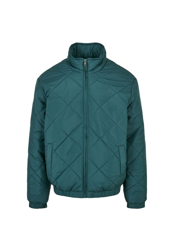 Kurtka Urban Classics Diamond Quilted. Kolor: zielony