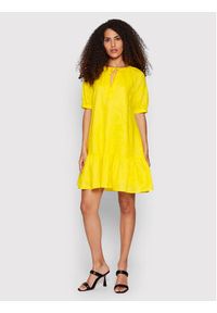 MAX&Co. Sukienka letnia Miriam 72211522 Żółty Relaxed Fit. Kolor: żółty. Materiał: bawełna. Sezon: lato #4