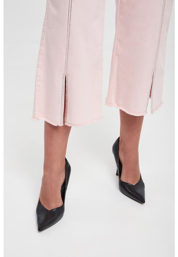 Joseph Ribkoff - Jeansy damskie z kryształkami JOSEPH RIBKOFF