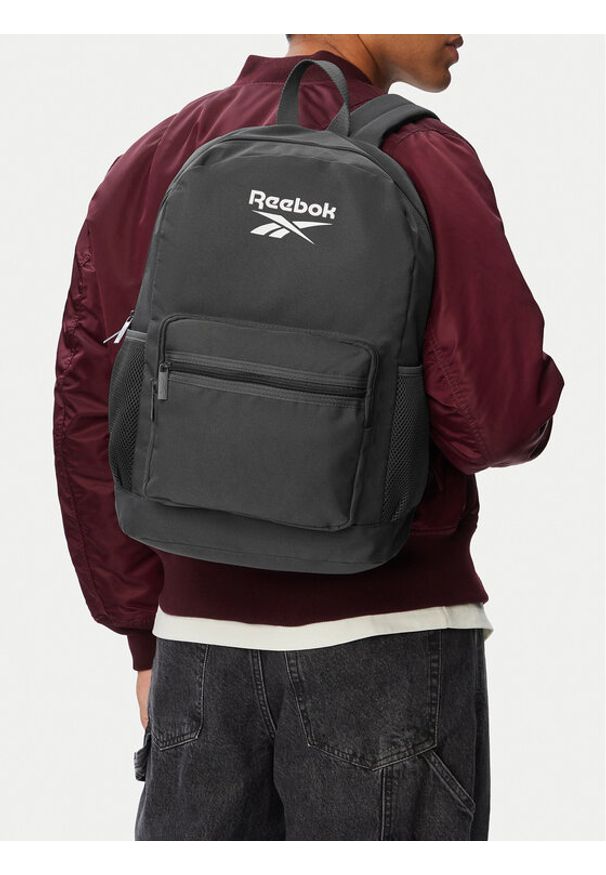 Reebok Plecak CWBEO-RBK-P-004-10 Szary ciemny. Kolor: szary. Materiał: materiał