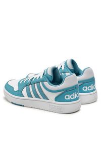 Adidas - adidas Sneakersy Hoops 3.0 IH0175 Niebieski. Kolor: niebieski. Materiał: skóra #3