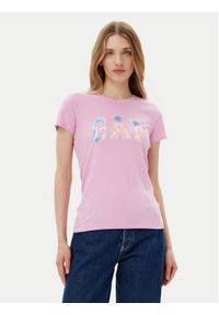 GAP - Gap T-Shirt 776775-06 Różowy Regular Fit. Kolor: różowy. Materiał: bawełna