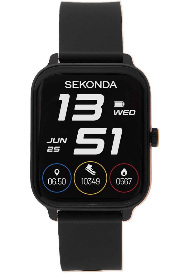 Smartwatch Sekonda Smartwatch męski Sekonda 30289 czarny pasek. Rodzaj zegarka: smartwatch. Kolor: czarny