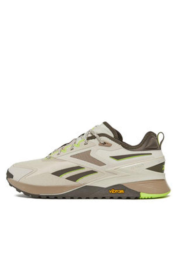 Reebok Buty na siłownię Nano X3 Adventure IE6709 Beżowy. Kolor: beżowy. Materiał: materiał. Sport: fitness