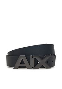 Armani Exchange Pasek Męski 951058 CC505 43120 Czarny. Kolor: czarny. Materiał: skóra #4