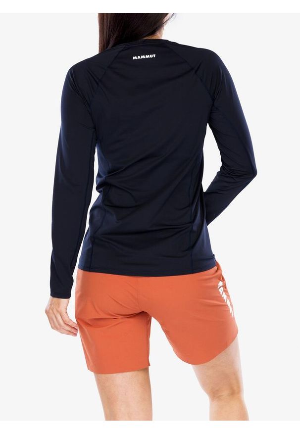 Bluza damska Mammut Selun FL Longsleeve Logo. Kolor: niebieski. Długość rękawa: długi rękaw