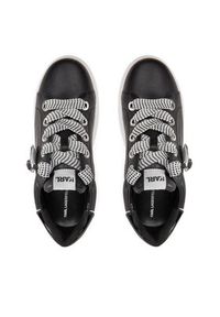 Karl Lagerfeld - KARL LAGERFELD Sneakersy KL62576T Czarny. Kolor: czarny. Materiał: skóra #3
