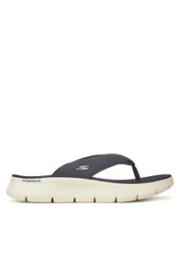 skechers - Skechers Japonki Go Walk Flex Sandal-Vallejo 229202/NVY Granatowy. Kolor: niebieski. Materiał: syntetyk