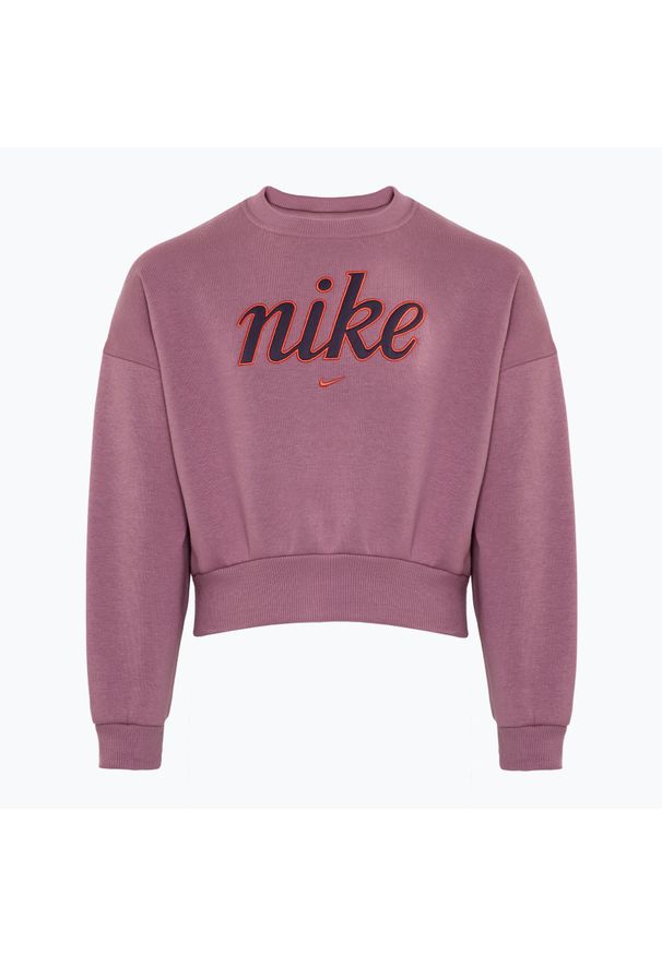 Bluza dziecięca Nike Sportswear Club Fleece. Kolor: fioletowy