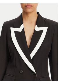 Maryley Marynarka 25EB189/43NB Czarny Regular Fit. Kolor: czarny. Materiał: syntetyk #4