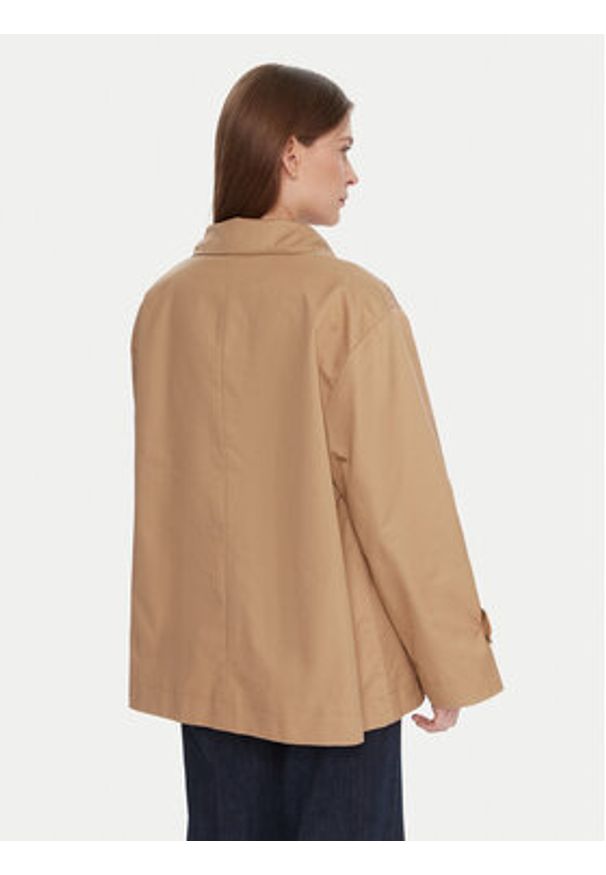 United Colors of Benetton - United Colors Of Benetton Trencz 2QJYDN07Y Beżowy Regular Fit. Kolor: beżowy. Materiał: bawełna