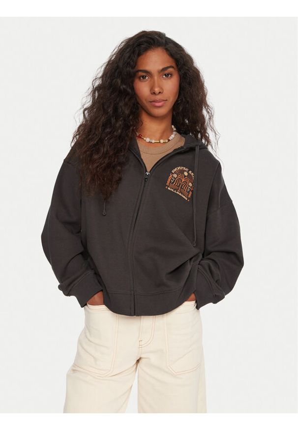 Billabong Bluza El Sol EBJSF00180 Szary Relaxed Fit. Kolor: szary. Materiał: bawełna