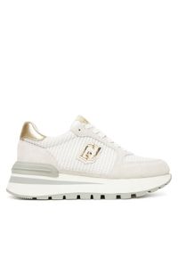 Liu Jo Sneakersy Amazing 25 BF5049 PX027 Szary. Kolor: szary. Materiał: zamsz, skóra