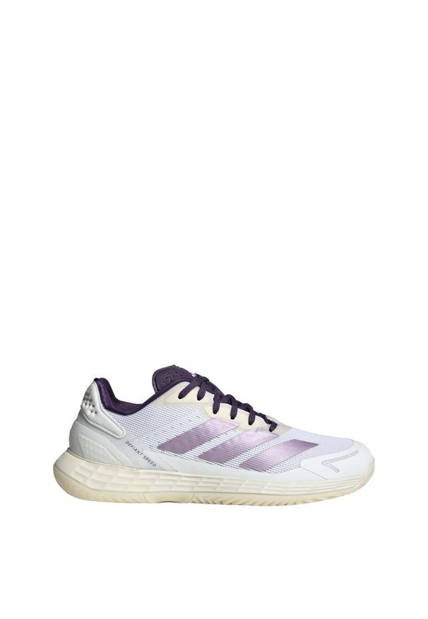 Adidas - Buty Defiant Speed 2 Tennis. Kolor: fioletowy, różowy, biały, wielokolorowy. Materiał: materiał. Sport: tenis