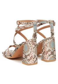 DeeZee Sandały LWBLD317-2 Różowy. Kolor: różowy. Materiał: skóra #5