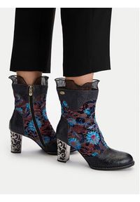 Laura Vita Botki Ledao 01 Czarny. Kolor: czarny. Materiał: skóra #4