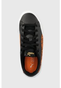 Puma sneakersy Kaia Platform Tiger 383915 kolor czarny. Nosek buta: okrągły. Zapięcie: sznurówki. Kolor: czarny. Materiał: guma. Obcas: na platformie #4