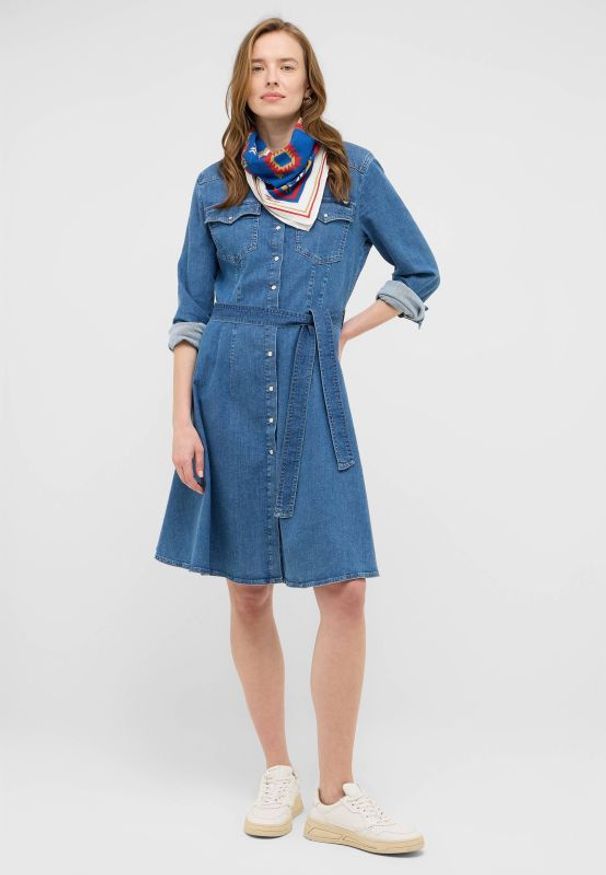 Damska Sukienka Mustang Style Elisa Denim Dress Denim Blue 1016938 5000 680. Materiał: denim